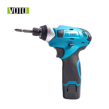 VOTO电动螺丝批12V大功率冲击起子机多功能锂电钻电动批 BD401 BD401-12v冲击起子机两电1充纸盒 其他 3 