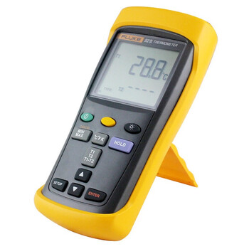 福禄克（FLUKE） 接触型热电偶测温仪 数显温度计 1年维保 FLUKE-52-2 CMC