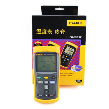 福禄克（FLUKE） FLUKE-52-2 接触型热电偶测温仪 数显温度计 1年维保