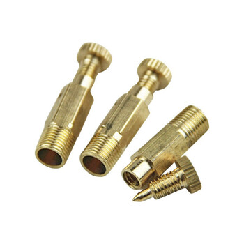 欣语 TJ-NT024 手动暖气片放水阀铜放气阀手动老式暖气片配件风机盘管排气阀冷风门 长款