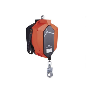 代尔塔（DELTAPLUS）505030 ABS速差防坠器钢索 自动收缩式坠落制动器 镀锌5mm钢丝绳 30米 定做 1个