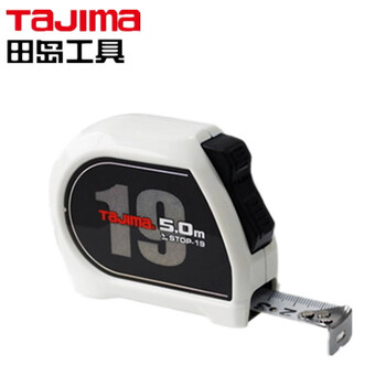 田岛（TAJIMA）1001-2432 钢卷尺SIGMA刚厚卷尺3.5米盒尺米尺双面刻度双色尺带双重锁定 测量伸缩尺木工16mm