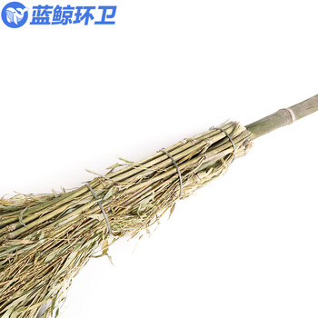 蓝鲸环卫 竹竿扫把10把装 手工竹扫帚竹笤帚物业大扫把环卫LJHW-9320