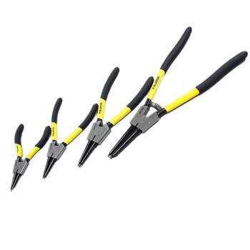 田岛（TAJIMA）内卡-曲爪【13寸】 1206-2094卡簧钳 内卡钳 卡环钳 内弯钳 孔用曲爪德式卡簧钳(德式)325mm