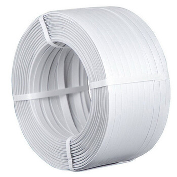 飞尔（FLYER） 打包带 半自动打包机专用包装带15mm×1.5mm 塑料PP手工打包带 6kg/卷白色【FLJD082】