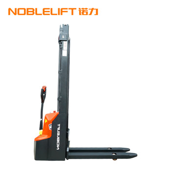 诺力（NOBLELIFT）PSE12B铅酸天罡步行式电动堆高叉车荷载1.2吨升高1.6米货叉685*1150mm	