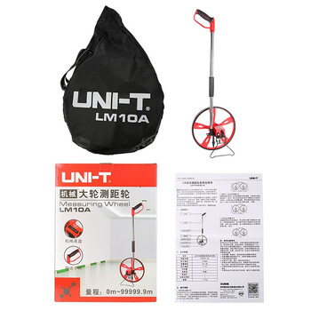 优利德（UNI-T）LM10A 手持测距轮 滚轮式机械 大轮测距仪 测量尺量亩尺丈量仪