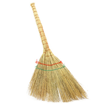 卫洋 WY-915 清洁植物扫把 手工扫帚 物业学校工厂单位环卫笤帚 升级款脱壳高粱小扫把一个装