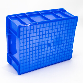 海斯迪克 HK-678 零件收纳盒五金零件盒 塑料周转箱螺丝工具物料盒 3号蓝520*350*150mm