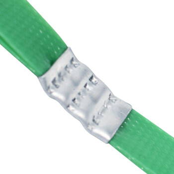 飞尔（FLYER）塑钢打包扣 纸塑打包带扣 镀锌带锯齿打包扣 约900个【FLb703】