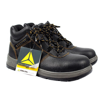 代尔塔/DELTAPLUS 301904 4x4系列S1P中帮防水防滑耐高温安全鞋黑色38码1双