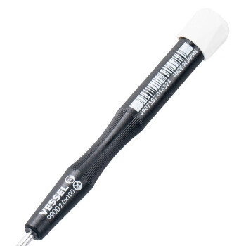 VESSEL威威进口No.9900一字螺丝刀手机钟表维修螺丝批 2.0x100mm