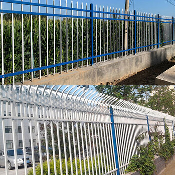 冰禹 BYaf-58 铁艺围栏防护栏 小区围墙别墅防护铁艺隔离栏 1.5*3m（1立柱+1网片）