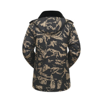 星工（XINGGONG） 加厚款棉衣 防寒工作服连帽棉服 冬季车间工作服 荒漠色 3XL