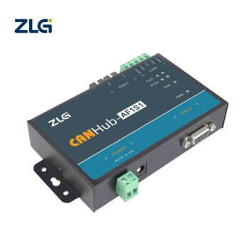 ZLG致远电子 CAN光纤转换器集线器系列 稳定可靠应用广泛 CANHub-AF1S1
