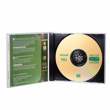 麦克赛尔（Maxell）DVD+RW光盘可擦写 台产刻录光盘4速4.7G 光碟 空白光盘 1片盒装