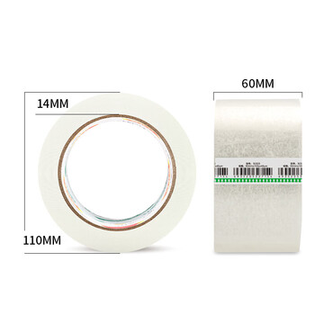 得力（deli）封箱胶带 打包胶带 高品质高透明 60mm×100y×45μm 91.4m/卷 6卷装【30333】