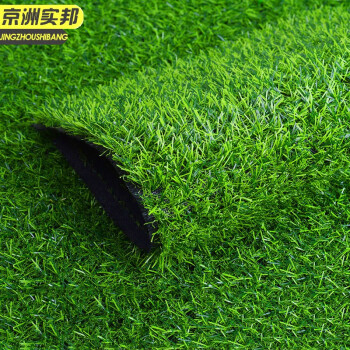京洲实邦 1.5cm翠绿色薄款 仿真草坪人工塑料假草皮装饰地毯一平方单价JZSB-9056