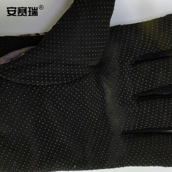 安赛瑞 加绒迷彩手套 冬季防寒防滑保暖全指手套 户外加厚保暖棉手套 迷彩绿 25559