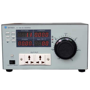 艾维泰科(IVYTECH)   IV100   可调交流电源/二合一数显调压器上下限报警稳压电源四窗口显示 1年维保