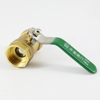 蓝炎 铜球阀 水管天然气管道开关阀门 手动开关阀门螺纹黄铜球阀 DN25（内丝1寸）