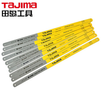 田岛（TAJIMA）JT-B24*10 钢锯条手工24齿双金属防锈切不锈钢 通用型中齿10根