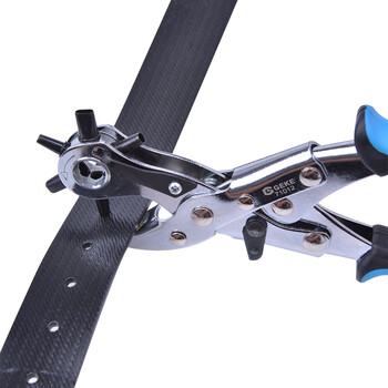 铬克 GEKE 71012 省力型圆孔扁孔打孔钳