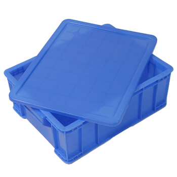 稳斯坦 周转箱塑料 加厚塑胶筐物料盒养鱼养龟物流收纳箱零件储物盒 6#540*405*230mm WST007