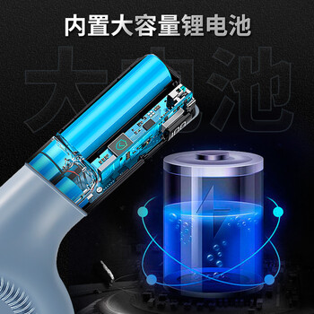虎行家居 锂电不锈钢材质马桶疏通器通下水道神器一炮通厕所疏通工具