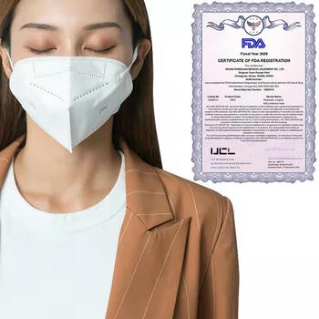 优导仕 口罩带钢印1只装 白色N95 口罩耳戴式