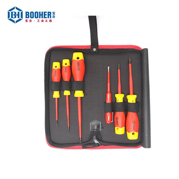 宝合(BOOHER)6件套双色绝缘螺丝批组套 0200202 S2