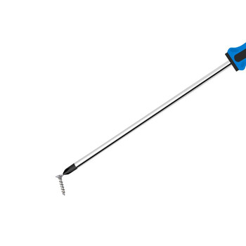 保拉(Paola) 螺丝刀大号十字8*250mm 铬钒钢防滑带强磁性加长螺丝批 起子改锥1539