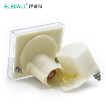 伊莱科（ELECALL)直流电流表85C1指针式表头安装式小型机械安培表 1mA~500mA检测电流需定制 500mA