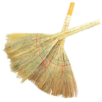 海斯迪克 HK-8029 清洁扫帚 学校环卫扫把笤帚 高粱扫把（颜色随机）