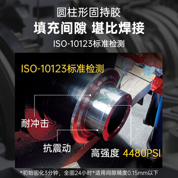 乐泰/loctite 648 固持强力胶 NSF认证高强度耐高温耐油固持电机齿轮转轴间隙厌氧强力胶水绿色 250ml 1支装