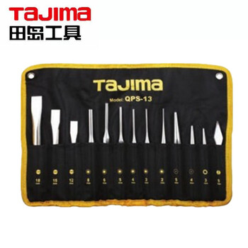 田岛（TAJIMA）QPS-6 6件套凿冲组合套装销冲多规格 1701-1401