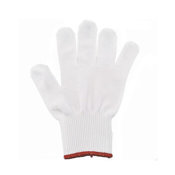 星工（XINGGONG） 劳保白尼龙线手套 防滑加厚耐磨 120付