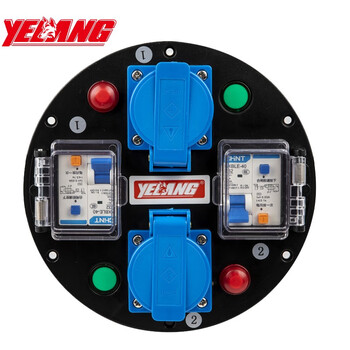 野狼 yelang 移动电缆盘国标插座卷线盘YZW3*1.5mm²/30米 YL-45CYS4-0930