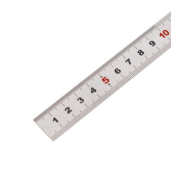 保拉(Paola) 不锈钢直尺 刻度尺15cm 公制刻度绘图钢尺5351