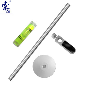 索厉 显卡支架/显卡支撑架/显卡伴侣/显卡千斤顶/底部磁铁固定/任意调整固定段/全铝银色/SL-XK06