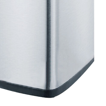 兰诗（LAUTEE）LK1004 不锈钢垃圾桶酒店双分类垃圾箱不锈钢户外回收箱二分类桶 20L