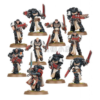 周边战锤40k模型手办黑色圣堂远征小队btprimaris5人板件