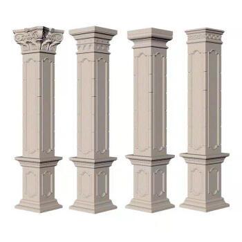 京选品质罗马柱模具方柱罗马柱模具欧式中式方柱别墅阳台柱子模型水泥