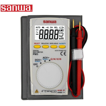 sanwa PM3 三和卡片式数字万用表交直流500V 1年维保