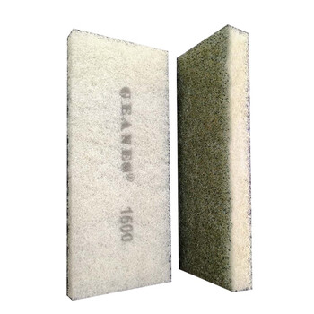 伽華（KARVA）JH-03 方形钻石垫磨片 1600目花岗石百洁垫抛光修边机水磨片 单片装