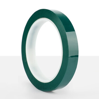 者也（ZYE）5S桌面定位胶带无痕标识划线分格隔定置标识彩色6分割贴条绿色0.8CM宽*66米