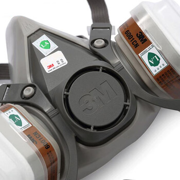 3M 620E防毒面具套装喷漆防尘化工农药活性炭 1套