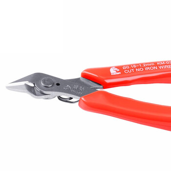 KEIBA马牌KM-037 斜口钳日本进口斜嘴钳微型精密电子钳斜咀剪线钳 KM-037 其他