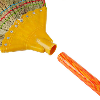 庄太太【芒草扫把】芒草天然扫把手工编织软毛凤尾草加大不粘毛工厂芒草笤帚扫帚