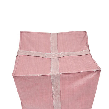 稳斯坦 WST102 吨袋全新吨包袋 集装袋太空袋太空包 橘粉色两吊拖底90*90*105